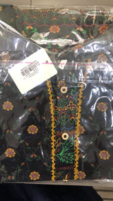 Imwaj Printed Lawn 2 Piece Stitched Shirt & Trouser D-11-BLK