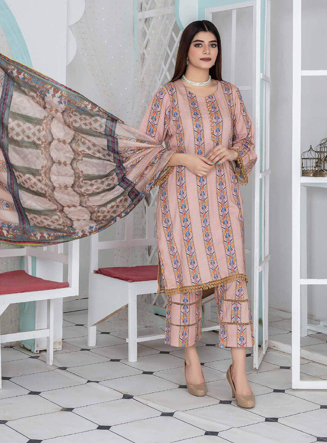 D#02 Feroza Digtal Printed Winter Collection 923 D#02 Feroza Digtal Printed Winter Collection 923