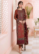 D#01 Asim Jofa Chandni Luxury Chiffon 923
