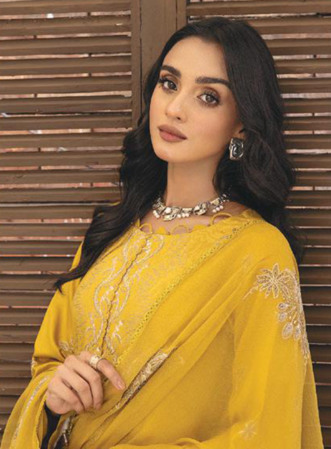 Kastoori By Awwal Embroidered Viscose Unstitched 3 Piece Suit - 07 Kastoori By Awwal Embroidered Viscose Unstitched 3 Piece Suit - 07