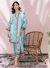 D#02 AlZohaib Monsoon Digtal Printed Cambric 3Pc 923