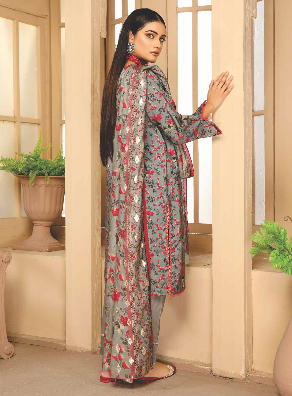 D#7228 Rashid Nizha Digital Printed Luxury Linen Collection 923 D#7228 Rashid Nizha Digital Printed Luxury Linen Collection 923