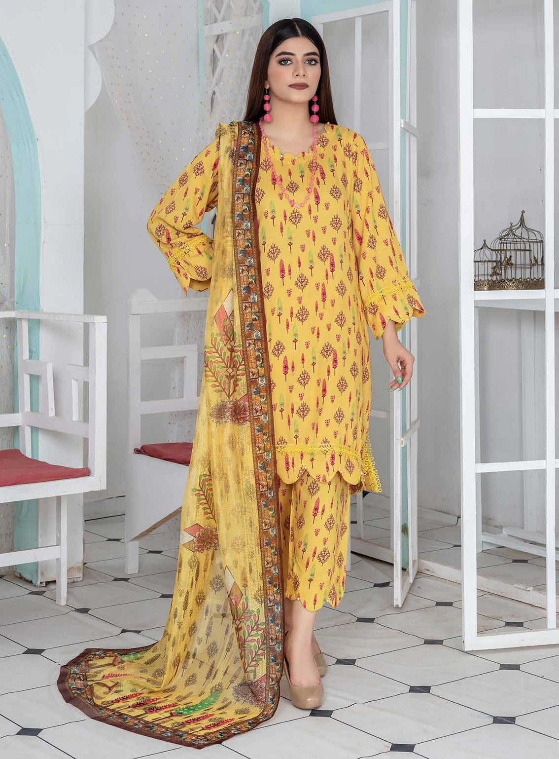 D#03 Feroza Digtal Printed Winter Collection 923 D#03 Feroza Digtal Printed Winter Collection 923