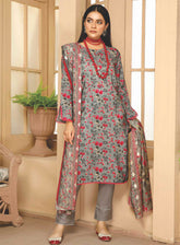 D#7228 Rashid Nizha Digital Printed Luxury Linen Collection 923