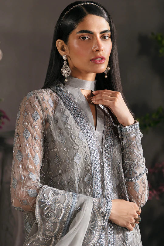 Afrozeh Embroidered Organza Unstitched 3 Piece Suit - 03 Afrozeh Embroidered Organza Unstitched 3 Piece Suit - 03