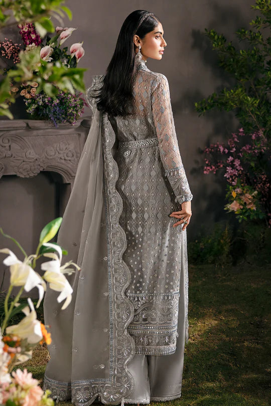 Afrozeh Embroidered Organza Unstitched 3 Piece Suit - 03 Afrozeh Embroidered Organza Unstitched 3 Piece Suit - 03