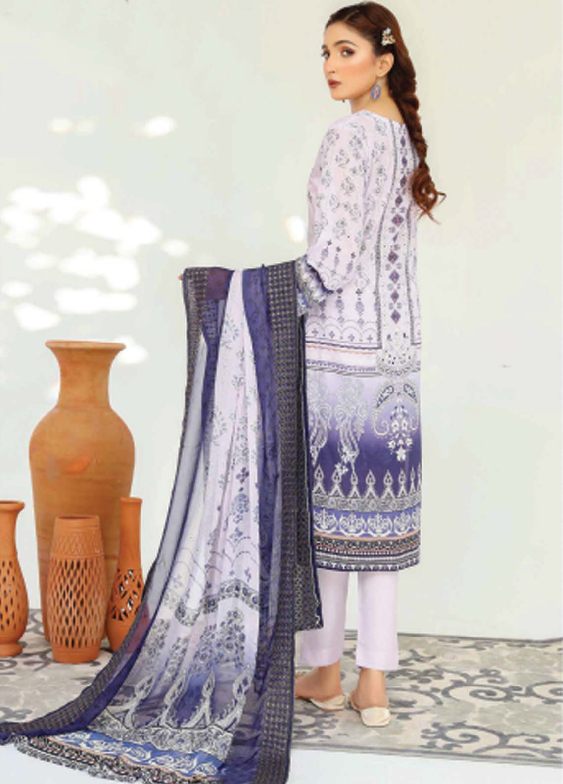 D#05 Abisha Digital Emb Lawn Collection 623 V-50 D#05 Abisha Digital Emb Lawn Collection 623 V-50