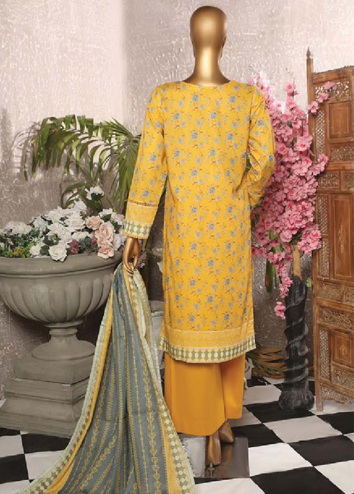 D#95 HZ Asasa Emb Lawn Collection 623 D#95 HZ Asasa Emb Lawn Collection 623