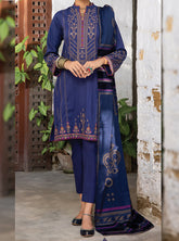 D#366 LSM Lakhany Winter Exclusive Emb Shawl Collection 1122