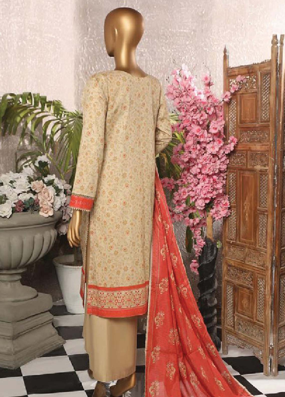 D#90 HZ Asasa Emb Lawn Collection 623 D#90 HZ Asasa Emb Lawn Collection 623