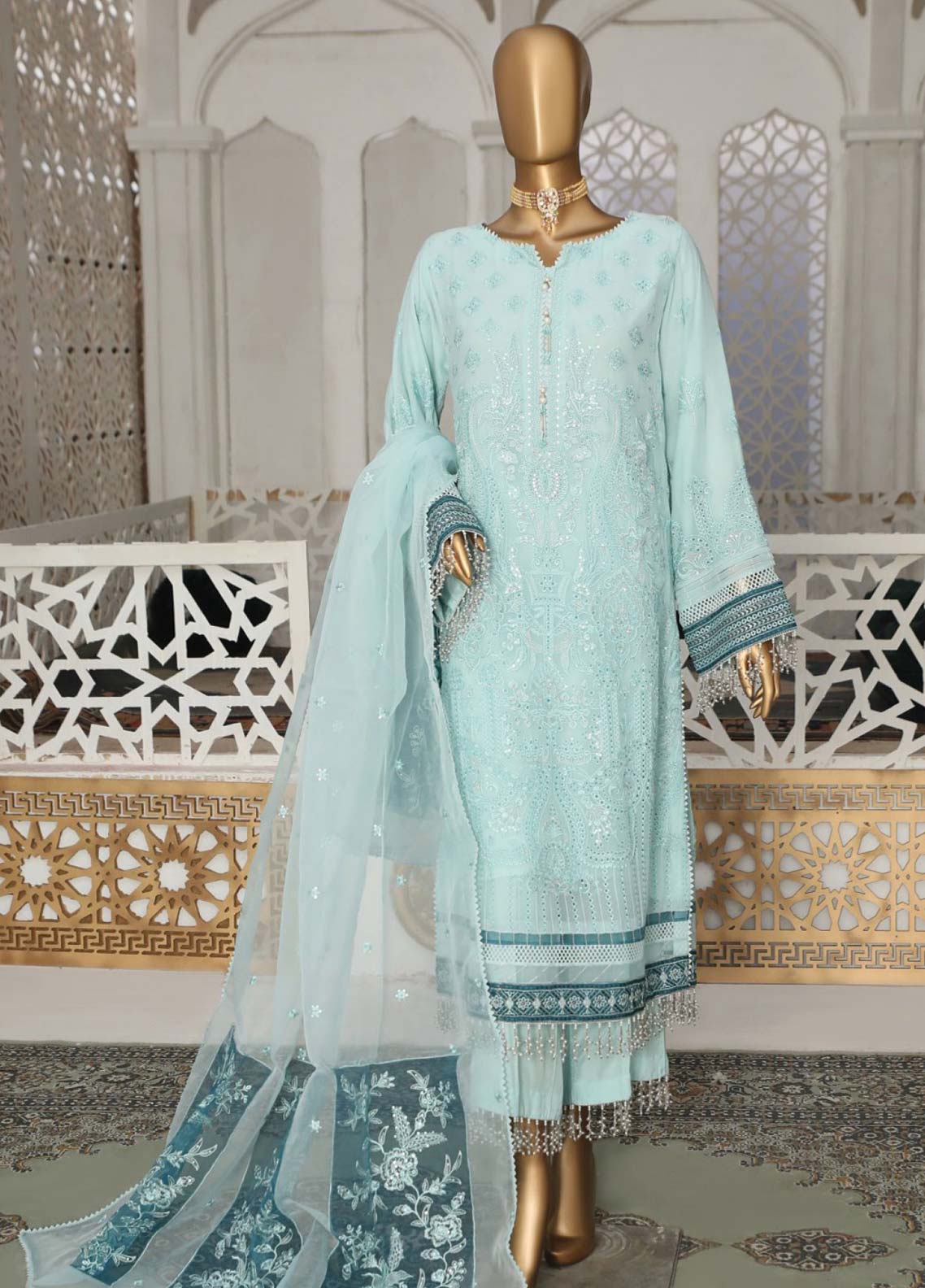 D#08 HZ Cortesia Luxury Emb Chiffon Collection 623 D#08 HZ Cortesia Luxury Emb Chiffon Collection 623