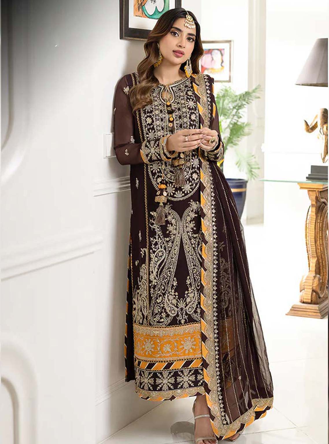 D#22 Asim Jofa Jhil Mil Luxury Festive Emb Collection 823 D#22 Asim Jofa Jhil Mil Luxury Festive Emb Collection 823