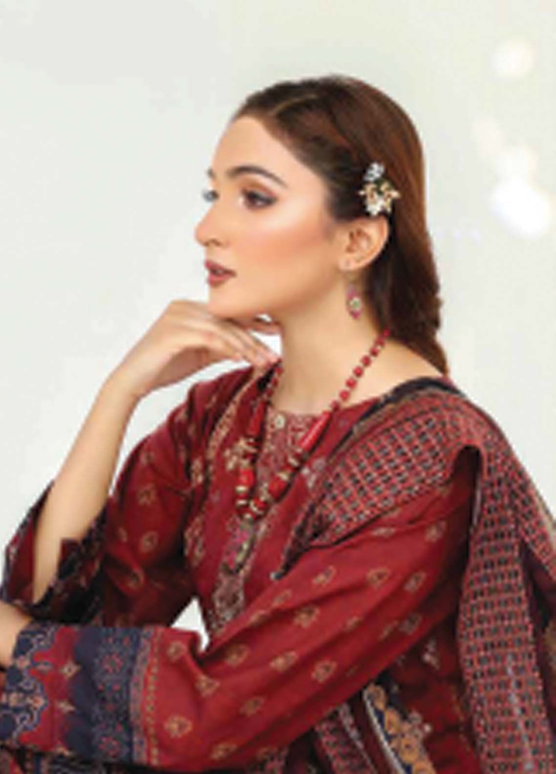 D#04 Abisha Digital Emb Lawn Collection 623 V-50 D#04 Abisha Digital Emb Lawn Collection 623 V-50