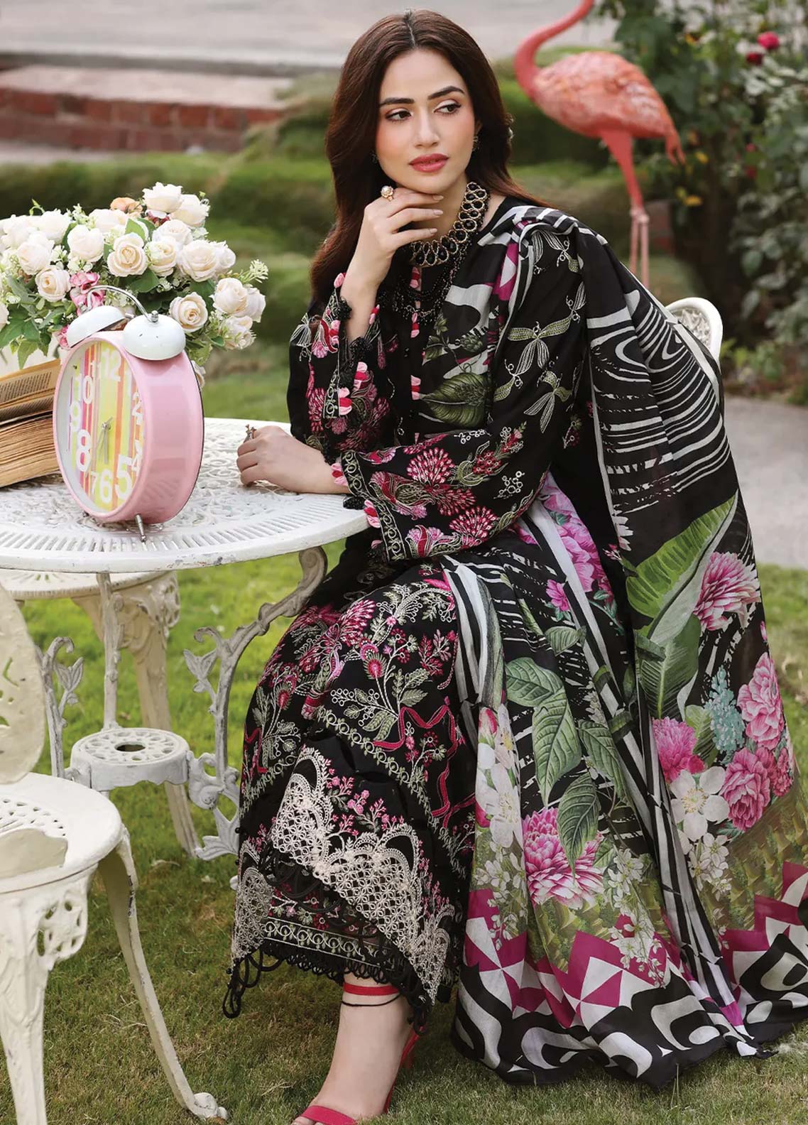 D#08 Elaf Festive Chikankari Collection 623 D#08 Elaf Festive Chikankari Collection 623