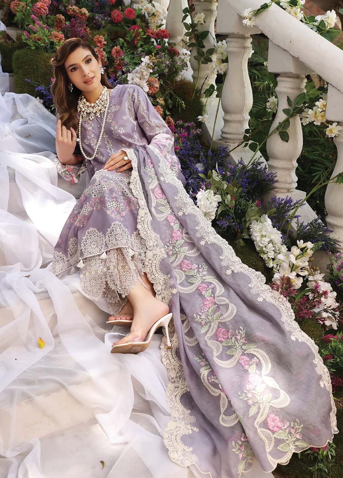 D#02 Elaf Festive Chikankari Collection 623 D#02 Elaf Festive Chikankari Collection 623