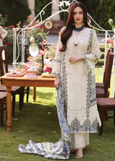 D#07 Elaf Festive Chikankari Collection 623