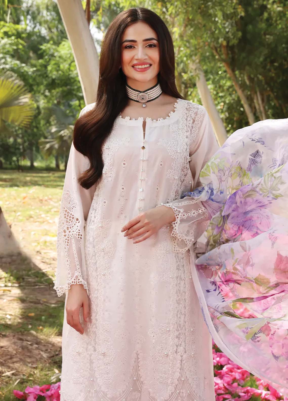 D#03 Elaf Festive Chikankari Collection 623 D#03 Elaf Festive Chikankari Collection 623