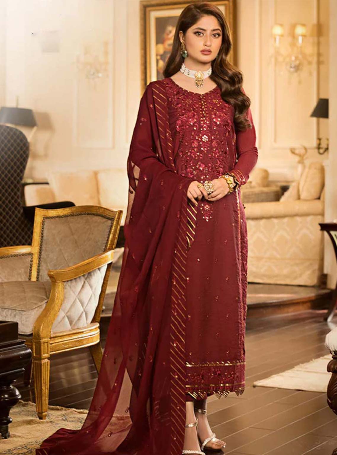 D#15 Asim Jofa Jhil Mil Luxury Festive Emb Collection 823 D#15 Asim Jofa Jhil Mil Luxury Festive Emb Collection 823
