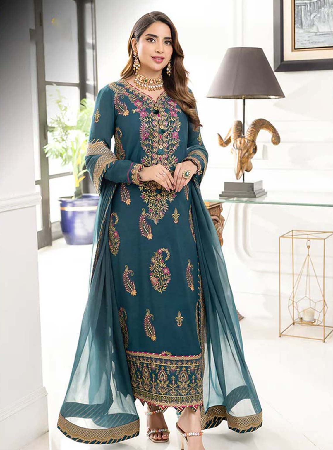 D#08 Asim Jofa Jhil Mil Luxury Festive Emb Collection 823 D#08 Asim Jofa Jhil Mil Luxury Festive Emb Collection 823