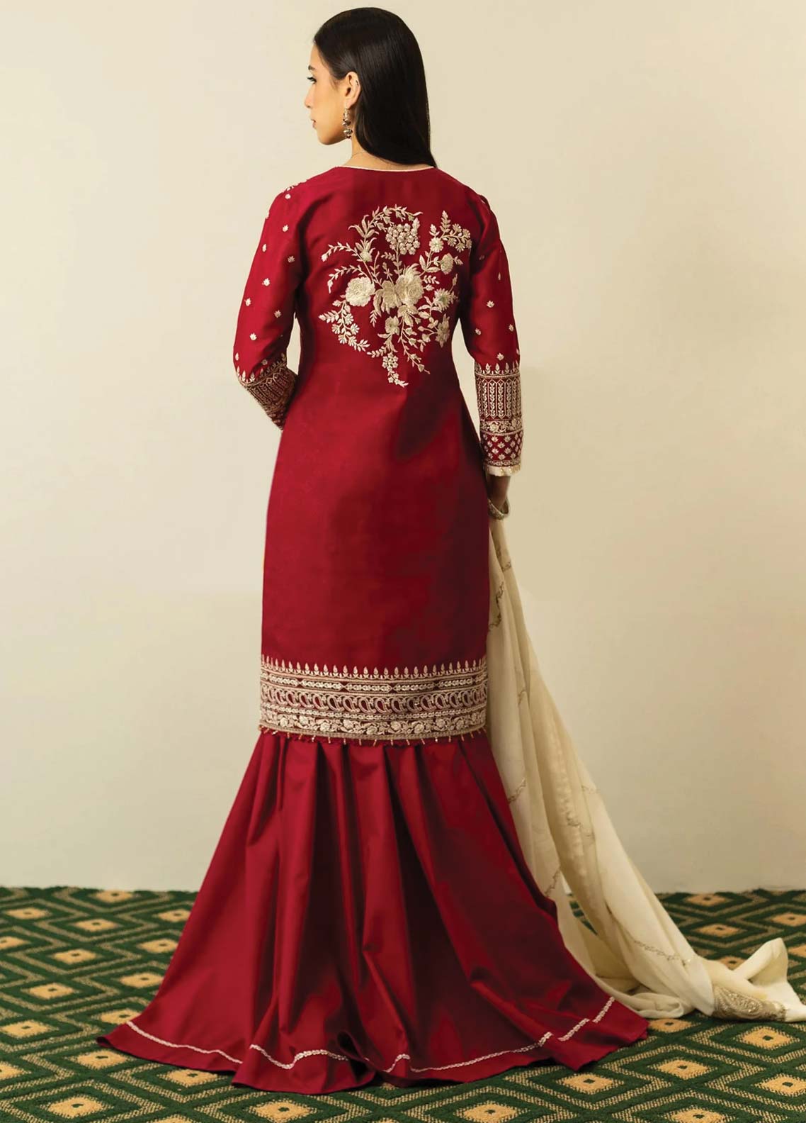 D#10 Zara Shahjahan Emb Lawn Collection 623 V-2 D#10 Zara Shahjahan Emb Lawn Collection 623 V-2