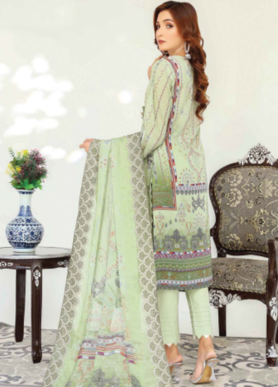 D#03 Abisha Digital Emb Lawn Collection 623 V-50 D#03 Abisha Digital Emb Lawn Collection 623 V-50