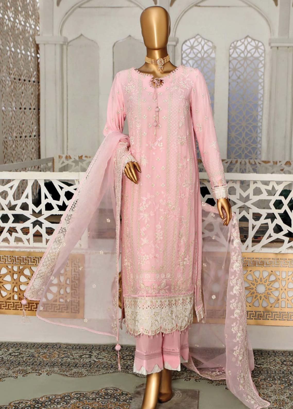 D#05 HZ Cortesia Luxury Emb Chiffon Collection 623 D#05 HZ Cortesia Luxury Emb Chiffon Collection 623