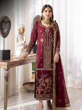 D#10 Asim Jofa Jhil Mil Luxury Festive Emb Collection 823