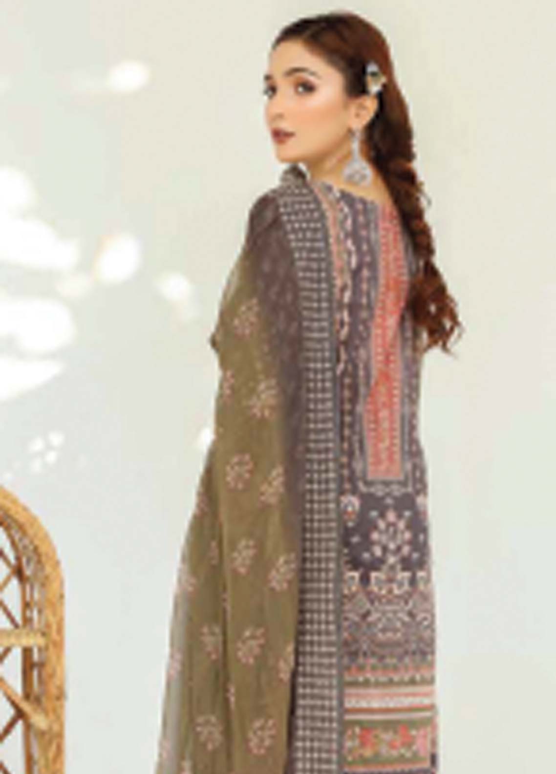 D#08 Abisha Digital Emb Lawn Collection 623 V-50 D#08 Abisha Digital Emb Lawn Collection 623 V-50