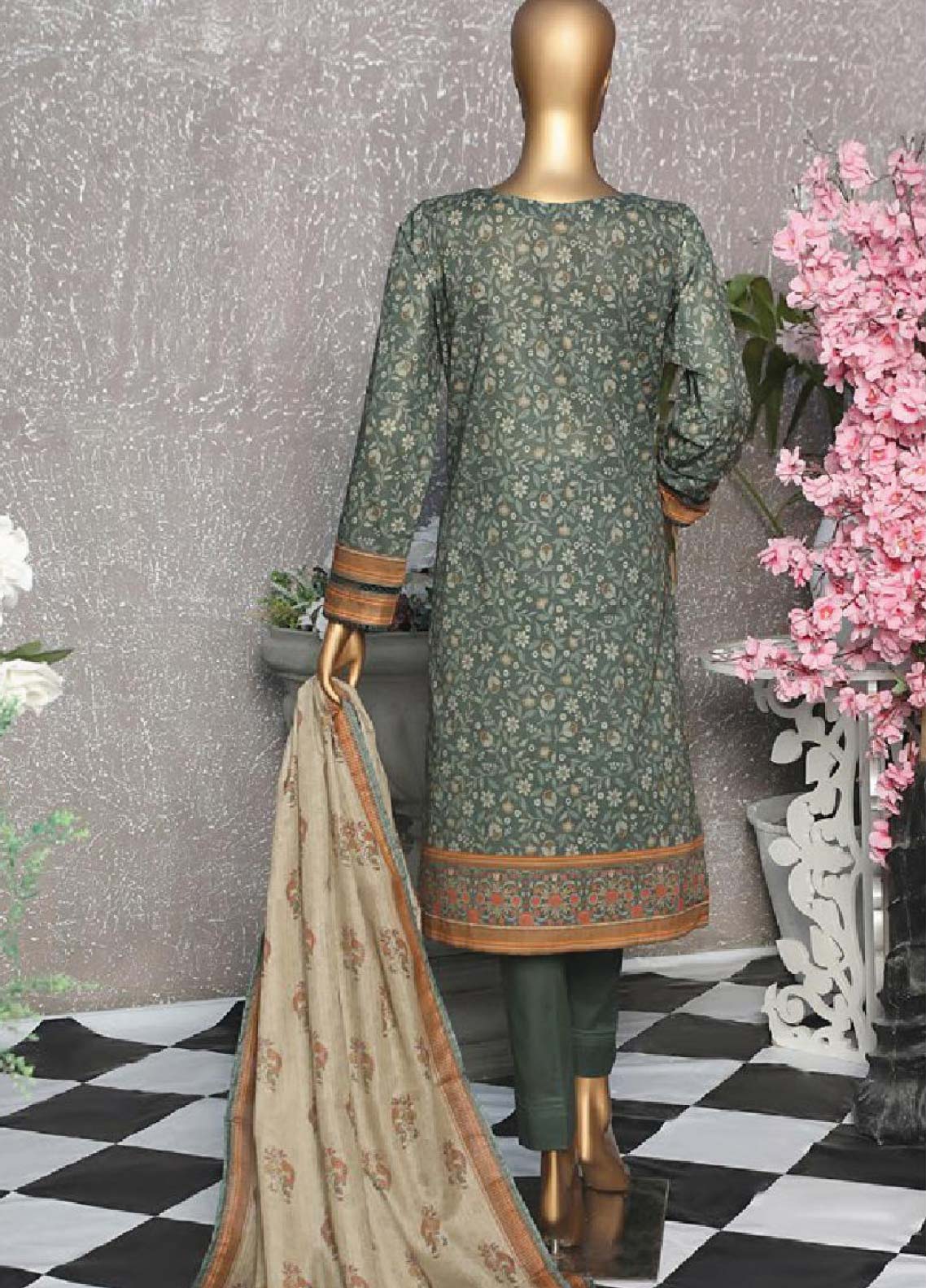 D#91 HZ Asasa Emb Lawn Collection 623 D#91 HZ Asasa Emb Lawn Collection 623
