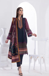 D#02 AlZohaib Anum Digital Printed Lawn Collection 523 V-2