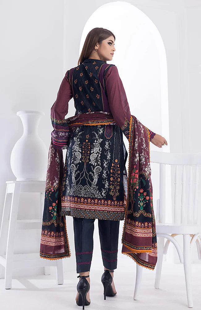 D#02 AlZohaib Anum Digital Printed Lawn Collection 523 V-2 D#02 AlZohaib Anum Digital Printed Lawn Collection 523 V-2