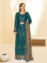 Kashish By Ramsha Embroidered Chiffon Unstitched 3 Piece Suit - 110