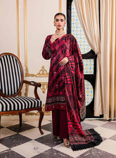 Signature Prints By Nureh Printed Marina Unstitched 3 Piece Suit - 75