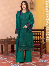 Elnaz By Flossie Embroidered Chiffon Unstitched 3 Piece Suit - 105