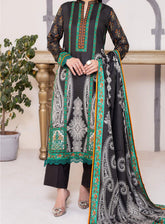 Daman By VS Textile Printed Cambric Unstitched 3 Piece Suit - 2524B