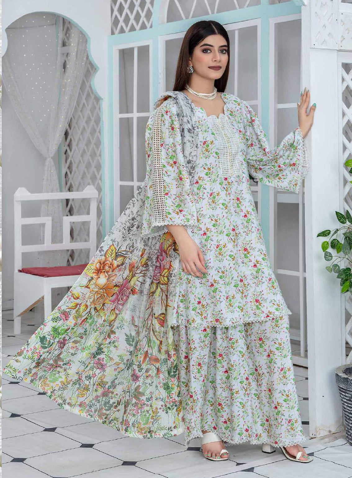 D#05 Feroza Digtal Printed Winter Collection 923 D#05 Feroza Digtal Printed Winter Collection 923