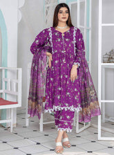 D#01 Feroza Digtal Printed Winter Collection 923