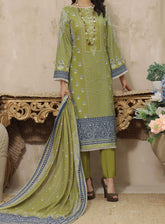 Malhar By VS Textile Printed Cambric Unstitched 3 Piece Suit - 106