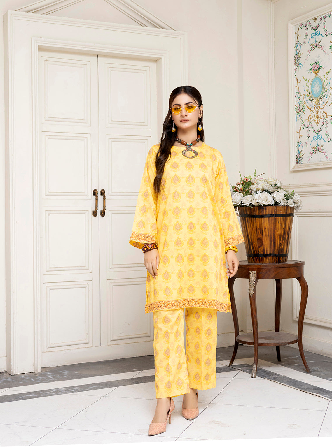 D#04 Keysha Durefishan Digital Printed Stitch 2Pc 823 D#04 Keysha Durefishan Digital Printed Stitch 2Pc 823