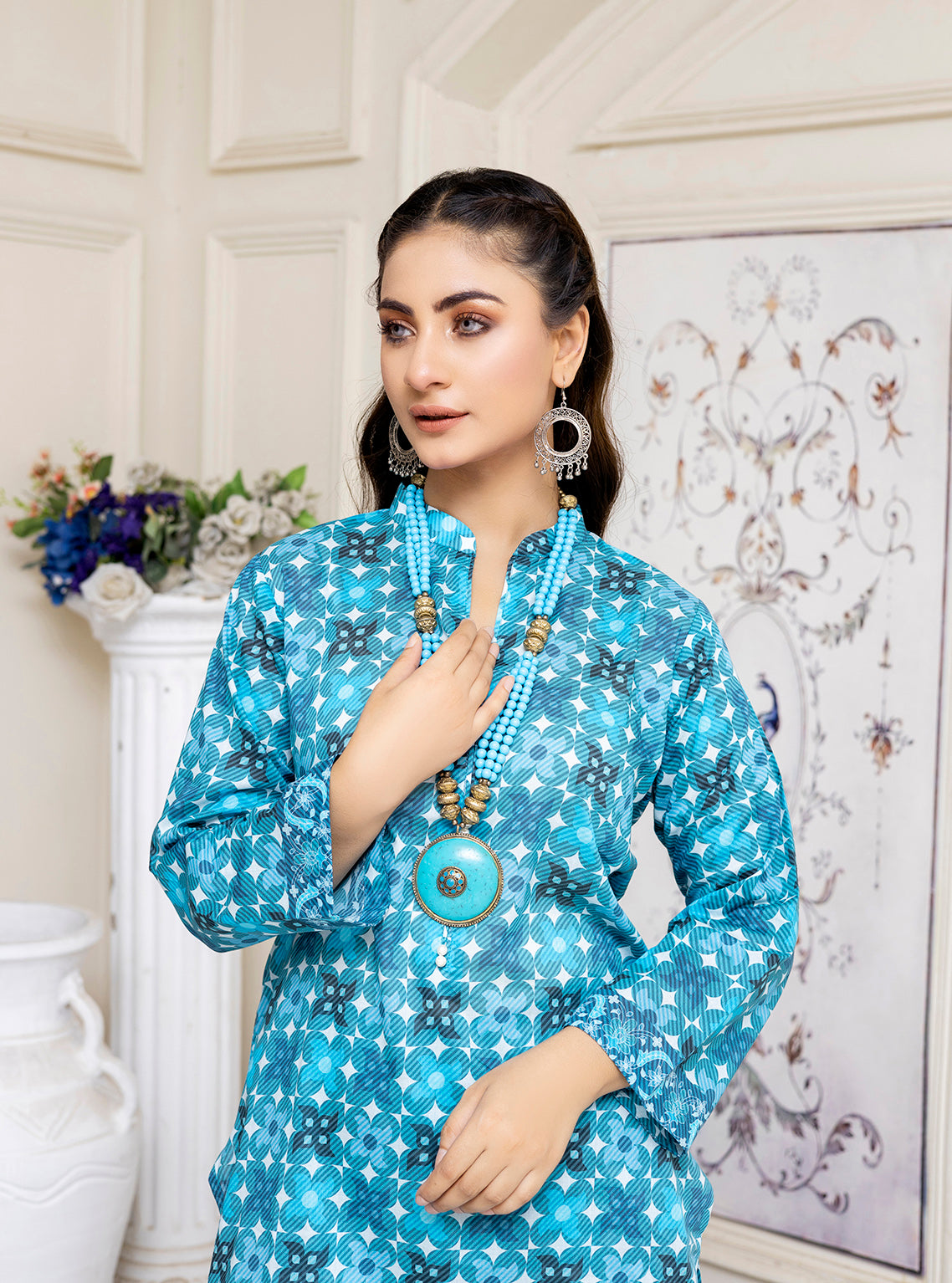 D#06 Keysha Durefishan Digital Printed Stitch 2Pc 823 D#06 Keysha Durefishan Digital Printed Stitch 2Pc 823