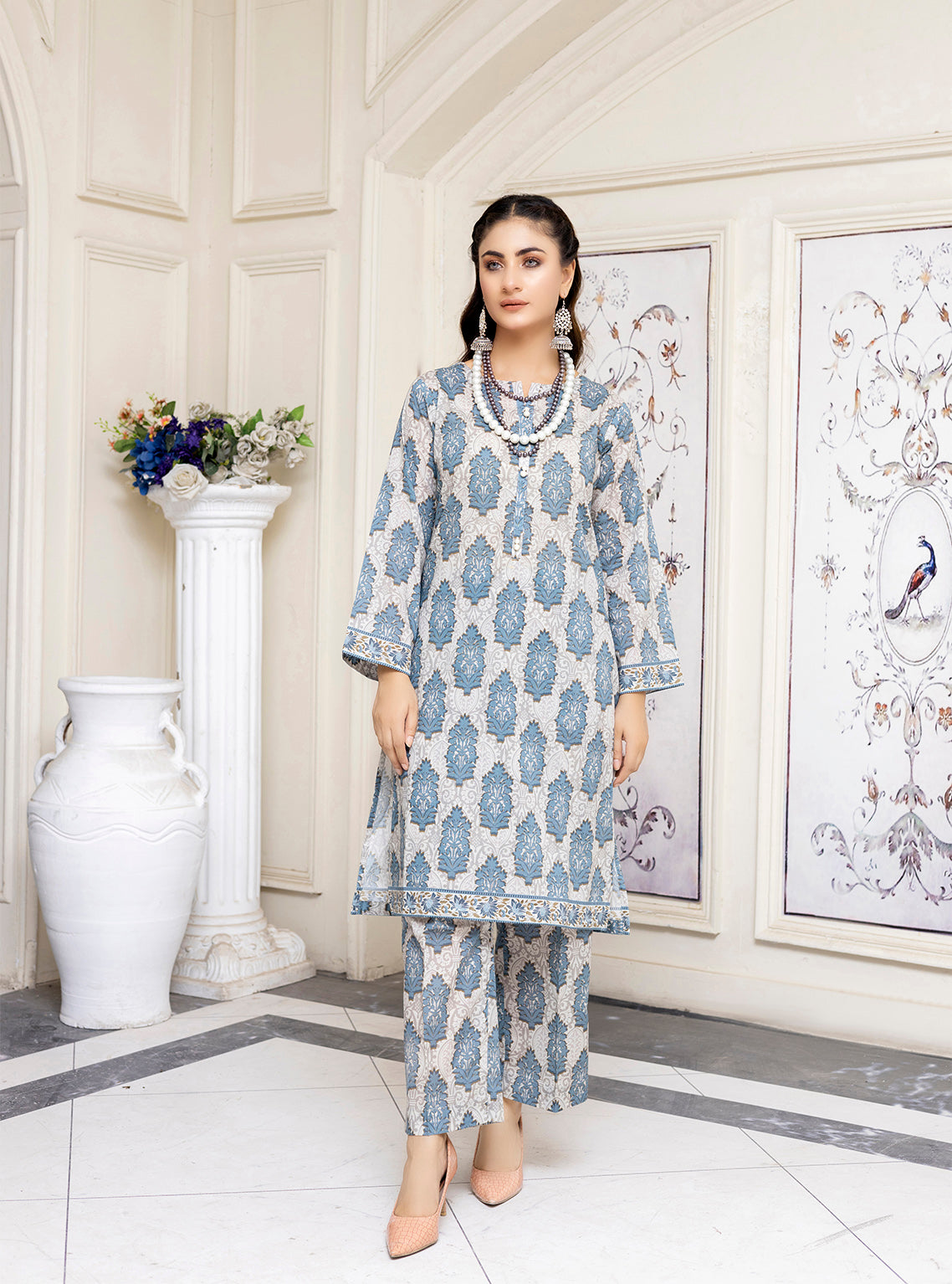 D#07 Keysha Durefishan Digital Printed Stitch 2Pc 823 D#07 Keysha Durefishan Digital Printed Stitch 2Pc 823