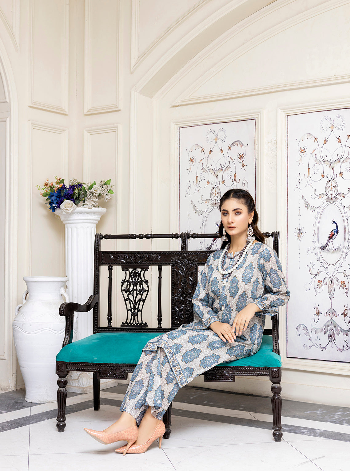D#07 Keysha Durefishan Digital Printed Stitch 2Pc 823 D#07 Keysha Durefishan Digital Printed Stitch 2Pc 823