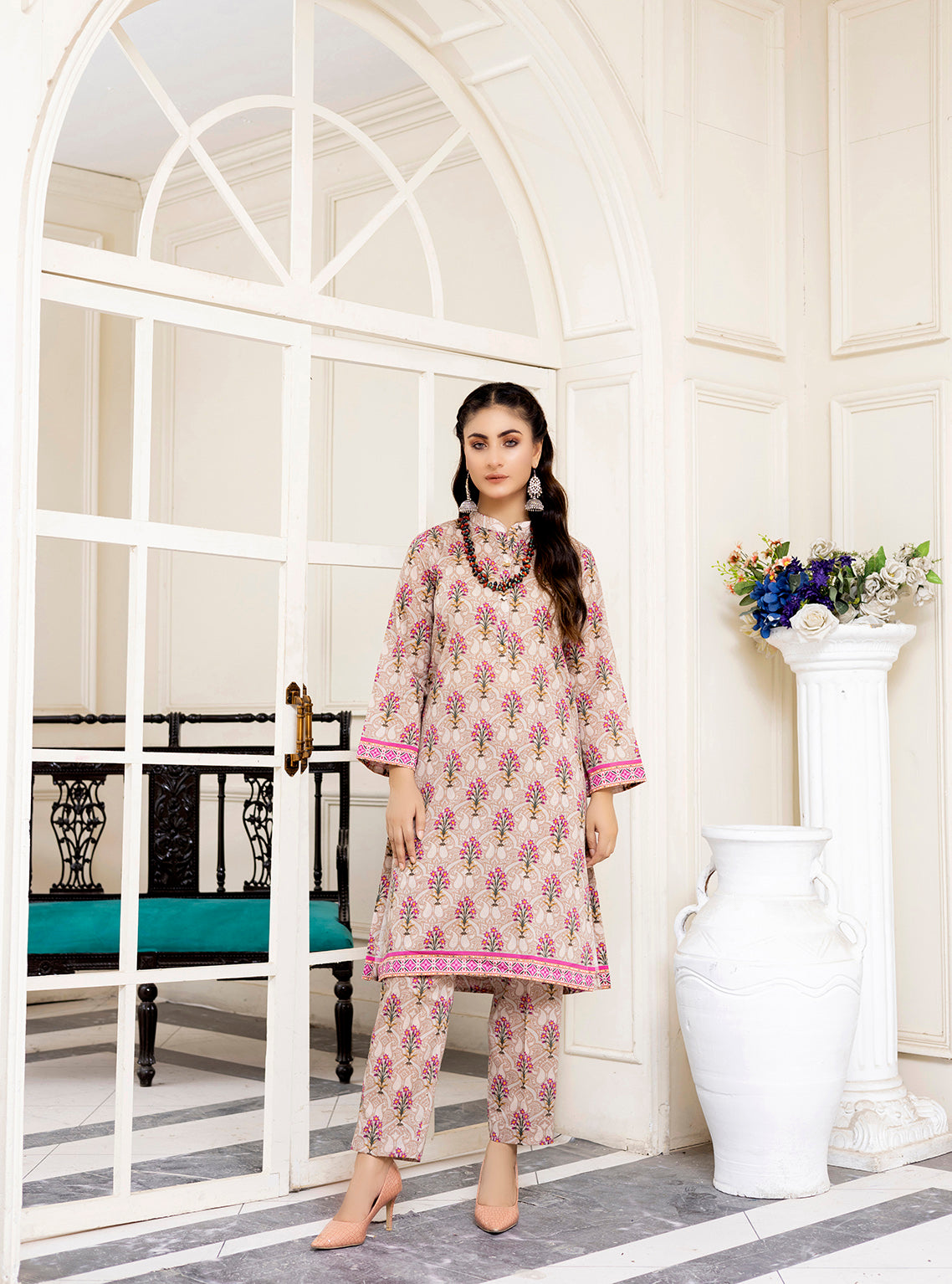 D#09 Keysha Durefishan Digital Printed Stitch 2Pc 823 D#09 Keysha Durefishan Digital Printed Stitch 2Pc 823