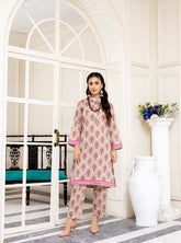 D#09 Keysha Durefishan Digital Printed Stitch 2Pc 823