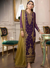 D#18 Asim Jofa Jhil Mil Luxury Festive Emb Collection 823