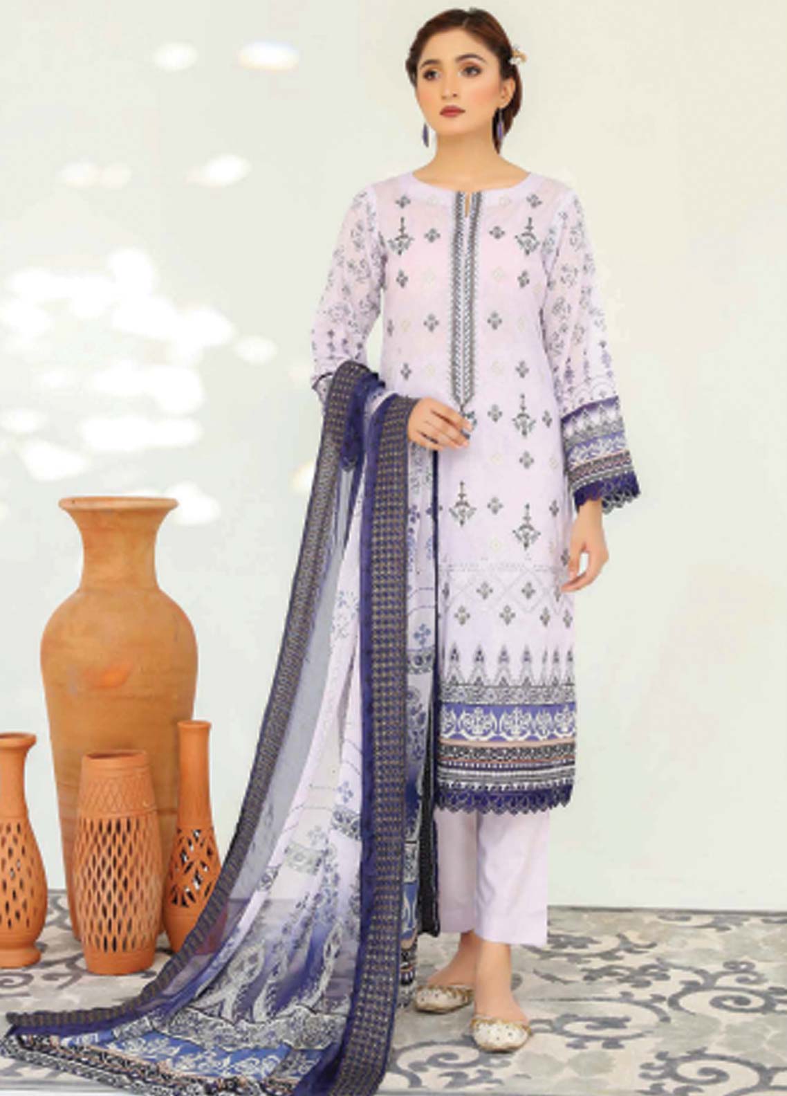 D#05 Abisha Digital Emb Lawn Collection 623 V-50 D#05 Abisha Digital Emb Lawn Collection 623 V-50