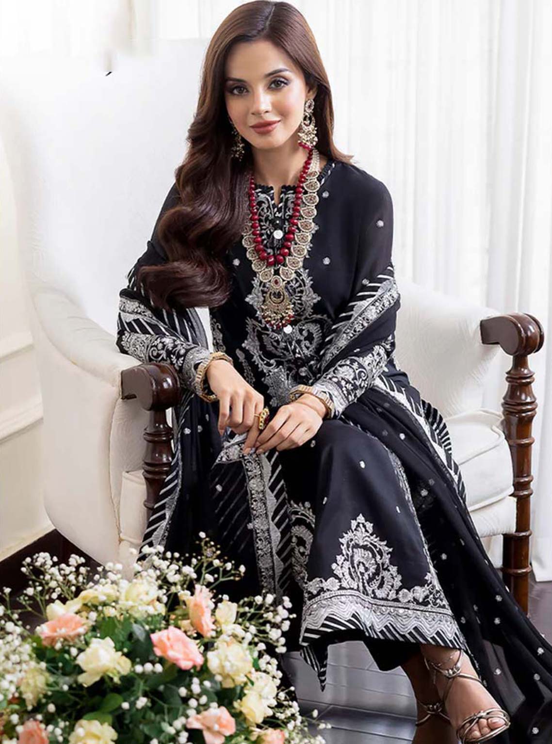 D#01 Asim Jofa Jhil Mil Luxury Festive Emb Collection 823 D#01 Asim Jofa Jhil Mil Luxury Festive Emb Collection 823