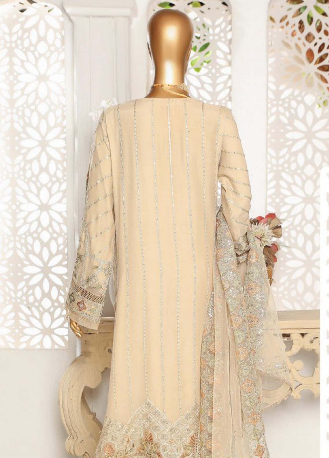 D#03 HZ Cortesia Luxury Emb Chiffon Collection 623 D#03 HZ Cortesia Luxury Emb Chiffon Collection 623