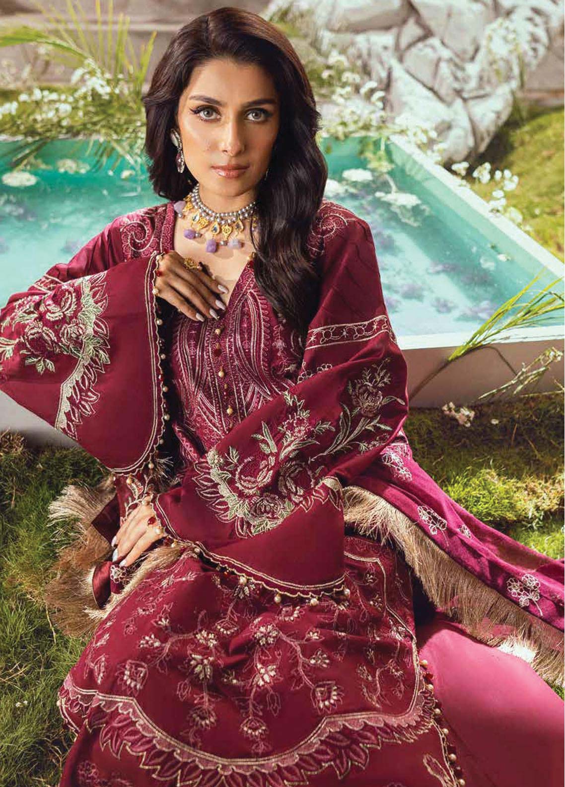 D#02 Mahiymaan By Al Zohaib Luxury Lawn Eid Edition 623 D#02 Mahiymaan By Al Zohaib Luxury Lawn Eid Edition 623