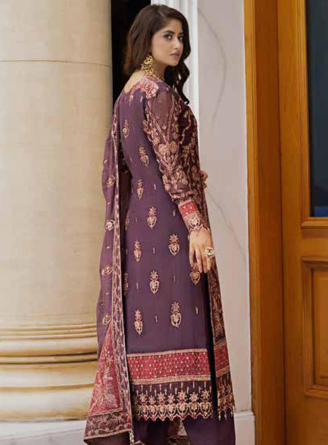 Ishq-e-Aatish By Emaan Adeel Embroidered Chiffon Unstitched 3 Piece Suit - 10 Ishq-e-Aatish By Emaan Adeel Embroidered Chiffon Unstitched 3 Piece Suit - 10